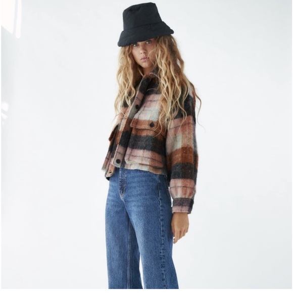 Zara Plaid Jacket - Picture 5 of 6